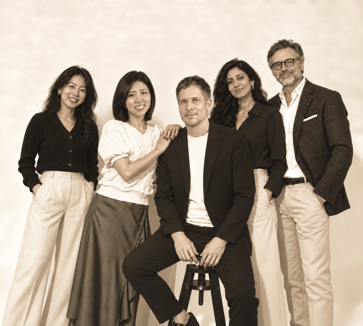 The Stellar team posed together in a studio portrait.